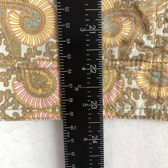 Pendleton Women's Large Multi-Color Printed 100% Cotton Collared Shirt Jacket - Picture 5 of 10